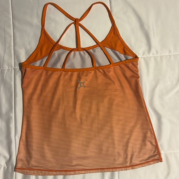 Women Orange Stripe Orangetheory Tank - Picture 4 of 4